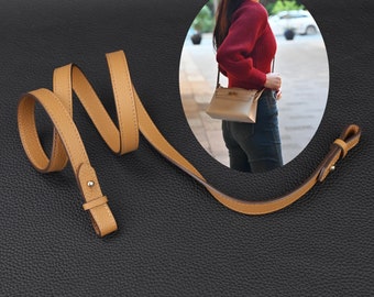 15mm Swift Leather Shoulder Strap for Kelly Pochette Bags
