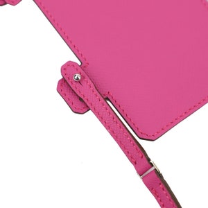 10mm epsom Insert and To Go wallet shoulder strap for Kelly long wallet,Constance long wallet To Go shoulder strap,Purse To Go strap image 8