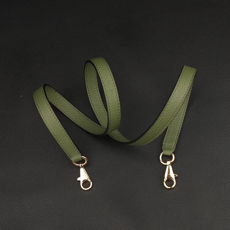 Olive togo leather kelly bag strap GHD