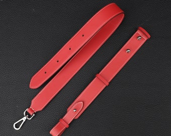 Swift Leather Backpack Strap: 3cm Adjustable Replacement Straps (Set of 2)
