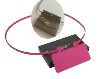 10mm Epsom Einsatz und To Go Brieftasche Schultergurt für Kelly lange Brieftasche, Constance lange Brieftasche To Go Schultergurt, Geldbörse To Go Gurt