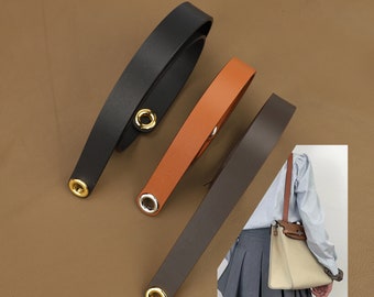 2.2cm wide Swift leather shoulder strap for Herbag,exchange the herbag shoulder strap