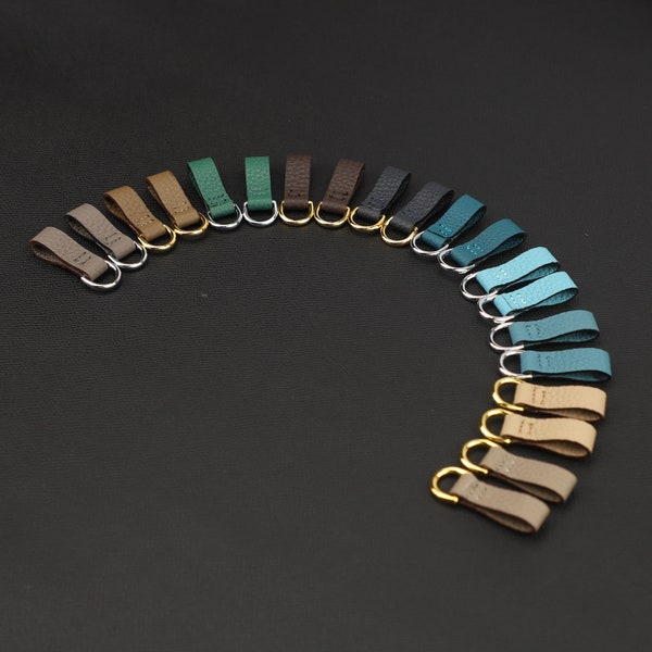 Togo Leather Birkin/Kelly Pochette Rings for Shoulder Strap,2 Shoulder Strap Adapter D Ring Pochette