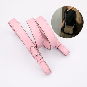 20 mm Swift Leder Schultergurt für Picotin Tasche, Picotin Taschengurt, für Evelyn TPM, für mini Lindy Tasche