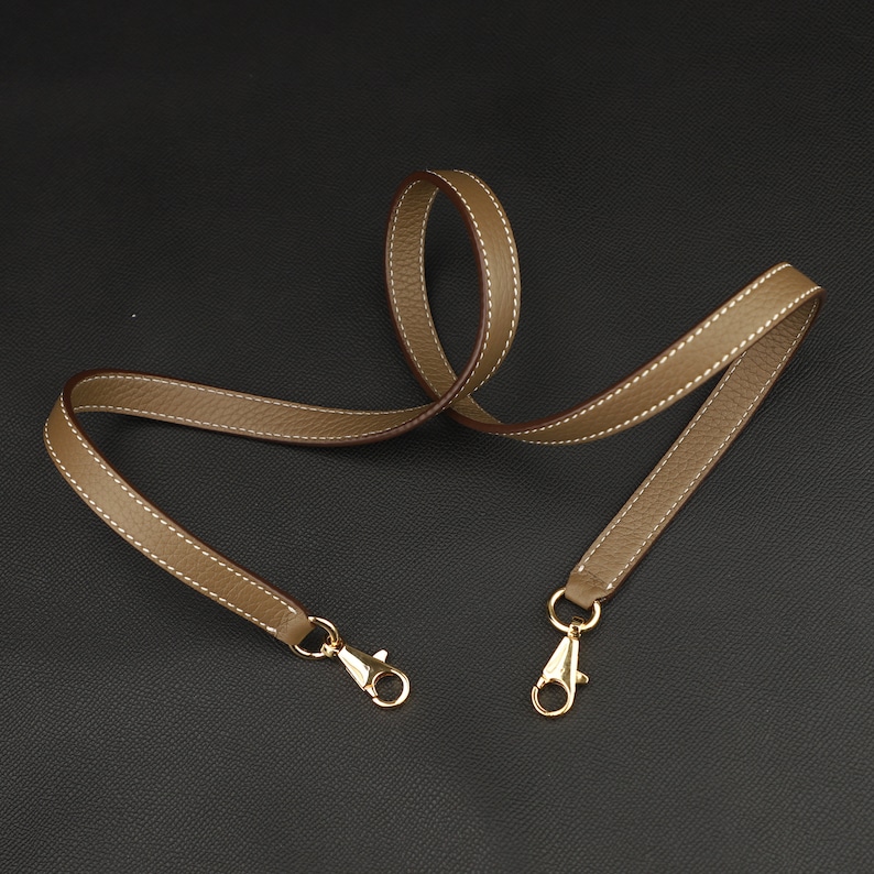 Etoupe togo leather kelly bag strap GHD