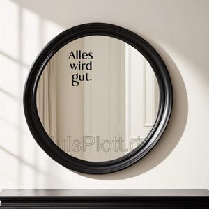 Sticker mirror | Everything will be fine | positive affirmation | bathroom sticker | decoration for bathroom | sticker | gift