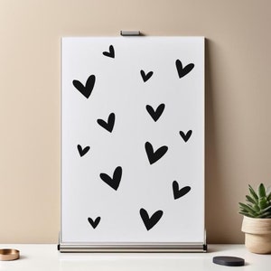 Herz Aufkleber | Stickerbogen | Vinylaufkleber Vinylsticker | Herz Aufkleber | DIY | Kinder | Hochzeit | Geschenke | Kleine Herzen