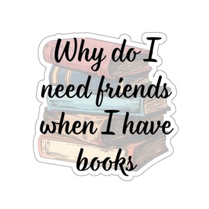 Bookish sticker, Book Nerd, booktock sticker, bookworm gift, laptop sticker, ereader sticker, phone sticker