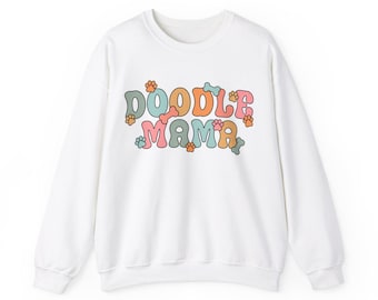 Suéter de mamá doodle, camiseta de mamá doodle, mamá doodle australiana, mamá goldendoodle, mamá labradoodle, amante de los perros