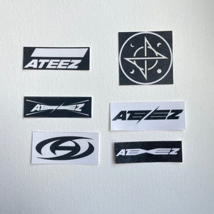 Stickers logo Ateez kpop