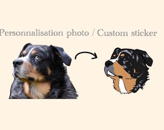 Customizable photos / custom stickers