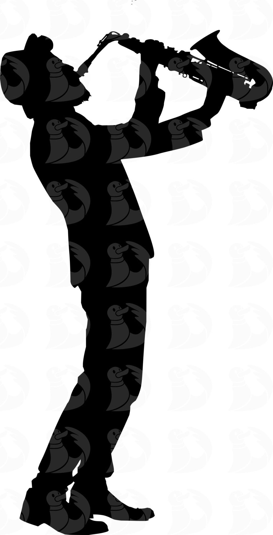 Saxophone Player SVG Bundle, Sax Player Silhouette Svgs, Tenor Saxophone Svg, Alto Saxophone Svg