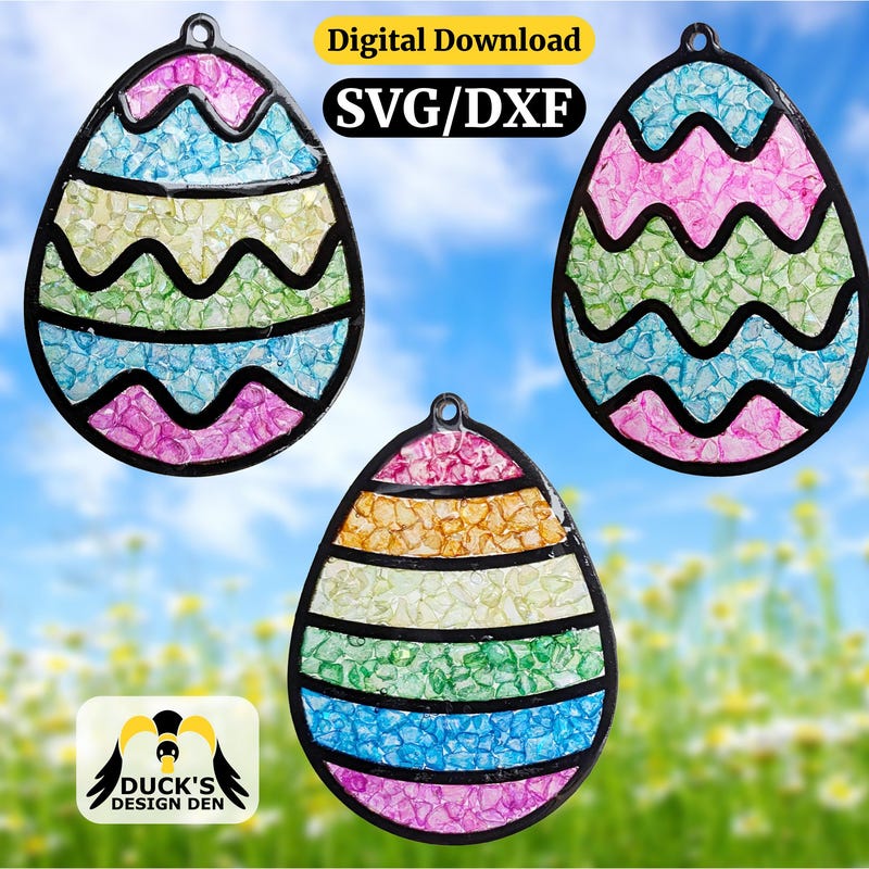 Resin Easter Egg Decor - Etsy