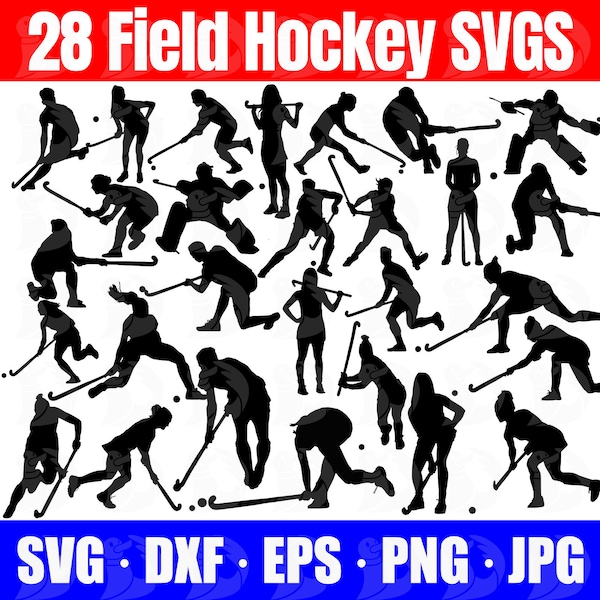 Field hockey SVG Bundle, Field hockey clipart, Field hockey pngs, Field hockey Mom, Great for laser etching, vinyl cutting, sublimation