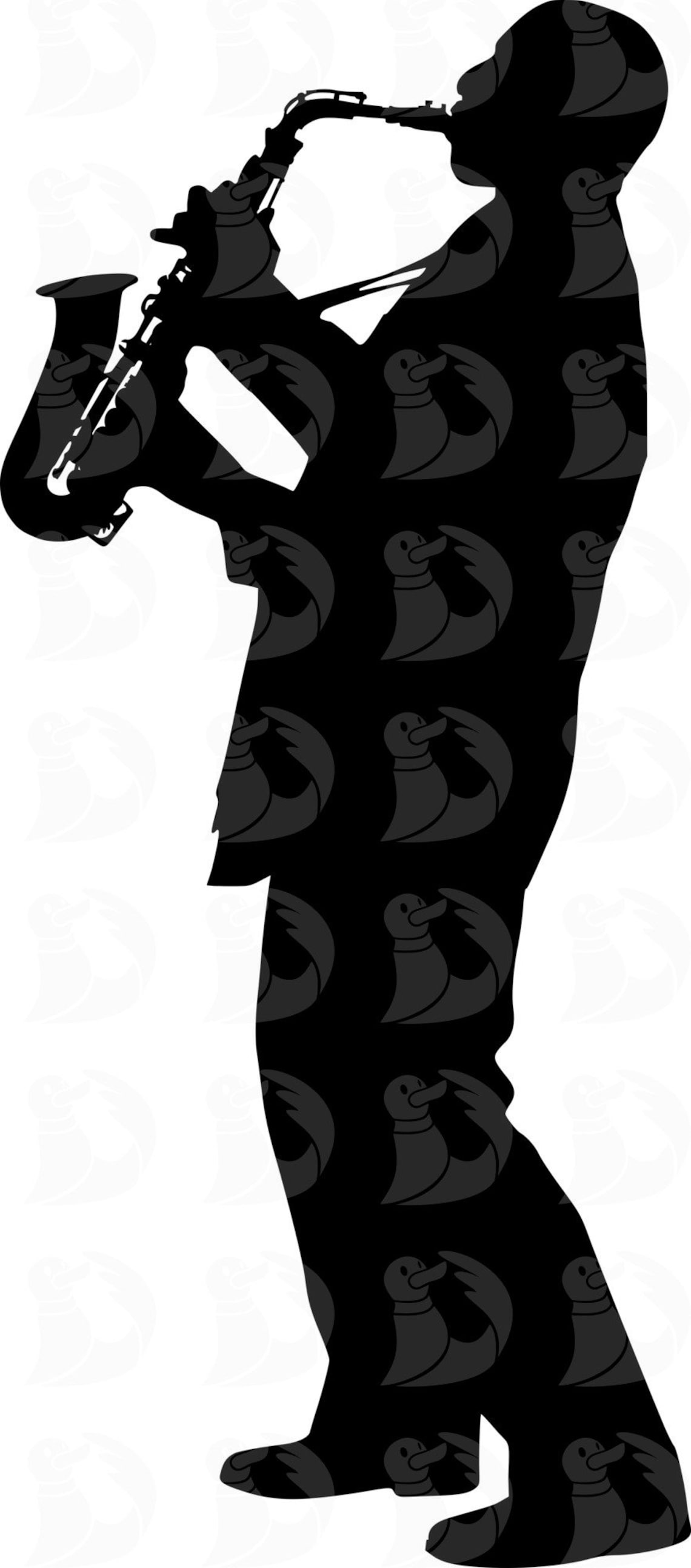 Saxophone Player SVG Bundle, Sax Player Silhouette Svgs, Tenor Saxophone Svg, Alto Saxophone Svg