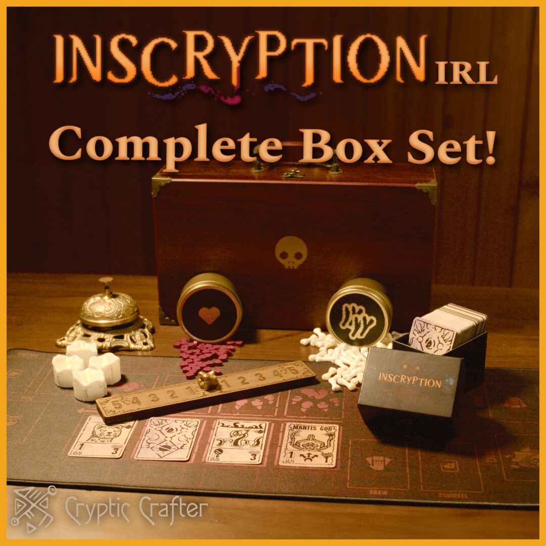 Inscryption Full Box Set 2 Player IRL Etsy UK