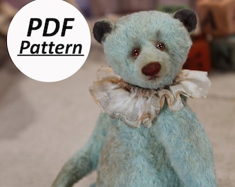 Teddy Bear Sewing Pattern: Classic Artist Cub (PDF Pattern)