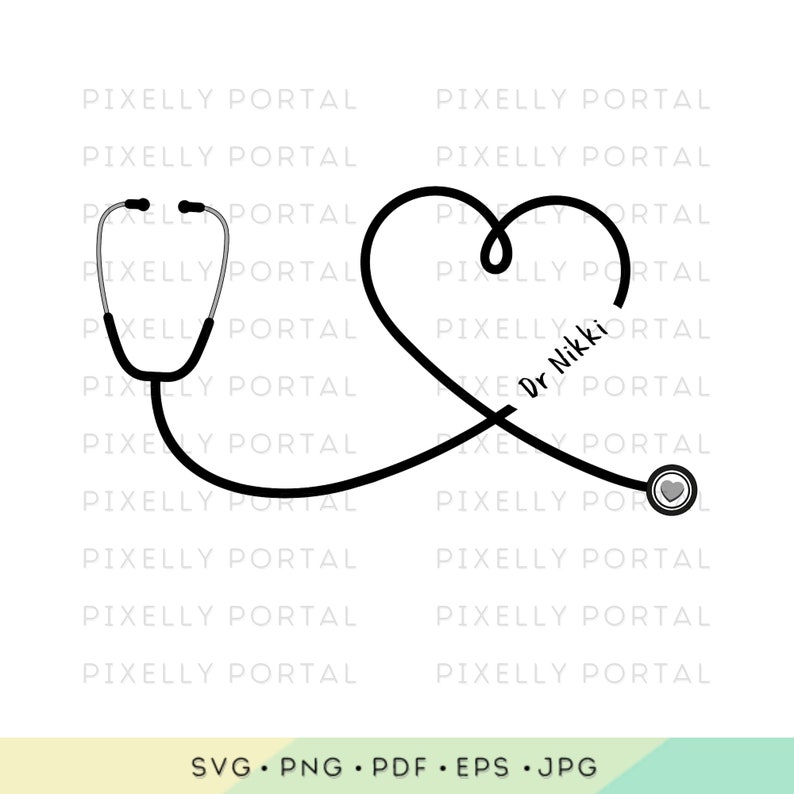 Stethoscope Svg, Stethoscope Png, Heart Stethoscope Svg, Medical