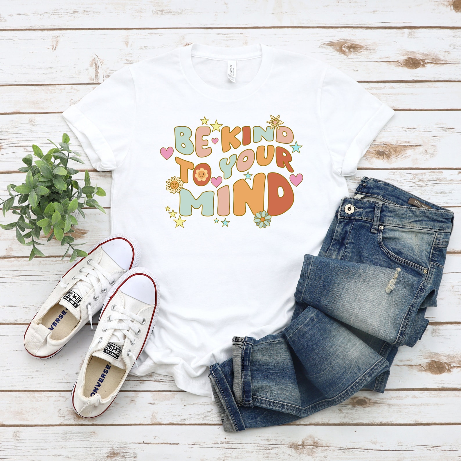 Be Kind to Your Mind Svg, Retro Text, Mental Health Svg, Therapy Svg ...