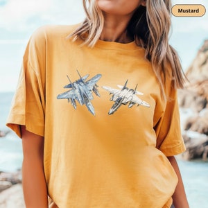 F-14 Tomcat The Legendary Predator Tee Aviation Enthusiast Pilot Apparel Navy Aircraft Gear Combat Airplane Warbird Clothing Aircraft Lover