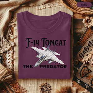Fighter Airplane Shirt F-14 Tomcat Tee Pilot Aviation Shirt Navy Aircraft Gear Combat Airplane Warbird Clothing Aircraft Lover Aerospace Tee