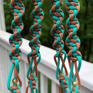 Custom Paracord Plant Hanger Macrame style