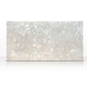 White Quartz Center / Kitchen Counter Table Top Handmade Natural stones Home Office Interior Design