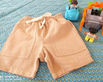 Baby linen shorts, Baby boy shorts,short  for summer,toddler shorts,gender neutral baby clothes,Baby girl shorts, Baby Gift, Baby Clothes