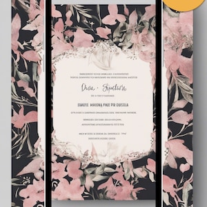 Digital invitation. ten different models. i can customize it for you. same day delivery