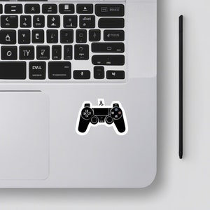 Playstations and popular games stickers, high resolution
