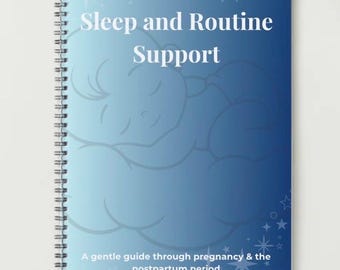 Pregnancy Postpartum Sleep Routine Support Program: New Mum Wellness Guide (0-6 Months)
