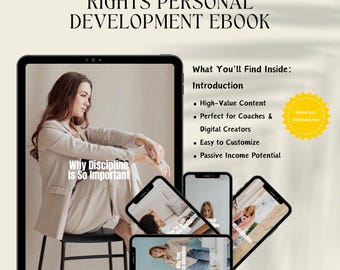 Personal Growth Master eBook | Self-Improvement & Mindset Guide | Achieve Confidence, Clarity and Success