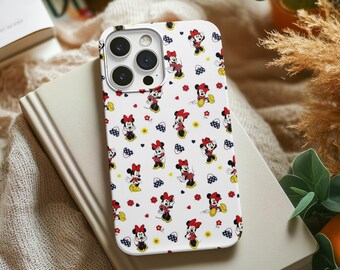 Disney Mickey Mouse iPhone Case, Mickey Mouse Collage iPhone Case - Iconic Character, iPhone 15 Pro Max Case, iPhone 14 Case, iPhone 13 Case