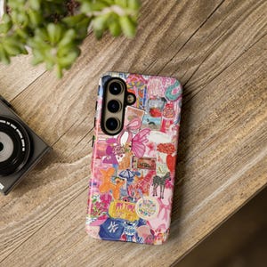 Collage Vintage Phone Case, Van Gogh Phone Case With Samsung and Google Pixel, Google Pixel Phone Case, Samsung Galaxy S24 Plus Case