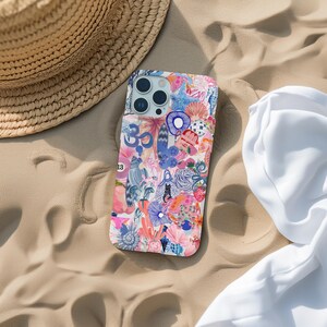 Spring Coquette Watercolor Collage Phone Case, Aesthetic iPhone Phone Case,Iphone 15 Pro Max Collage Phone Case ,Iphone 14 Pro Max Case