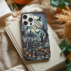 Halloween iPhone Hülle, Halloween Geister iPhone Hülle, Halloween iPhone Hülle, iPhone 16 Pro Max Hülle, iPhone 15 14 13 12 Pro Hülle