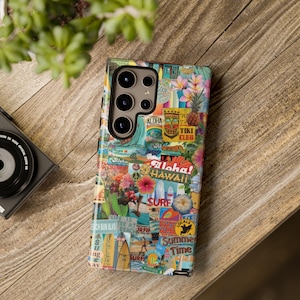 Sommer Collage Handyhülle mit Samsung und Google Pixel, Samsung Galaxy S24 Plus Hülle, Samsung Galaxy S23 Plus Hülle, Galaxy S22 Plus Hülle