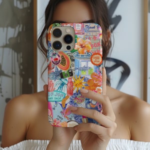 Scrapbook Phone Case, Collage Aesthetic Phone Case, Iphone 15 Pro Max Collage Phone Case ,Iphone 14 Pro Max Case, Iphone 13 Pro Max Case