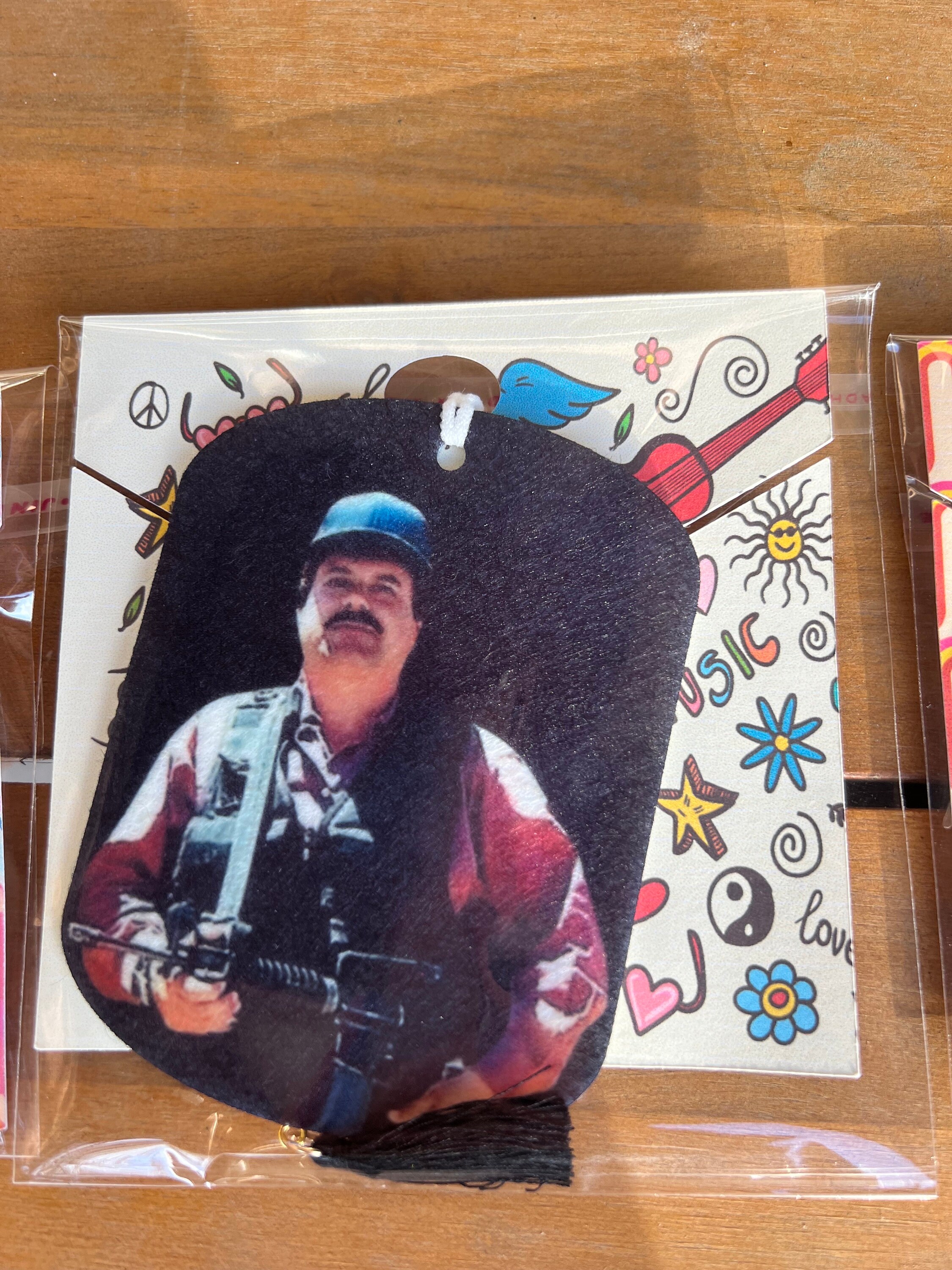 El Chapo Air Freshner Etsy