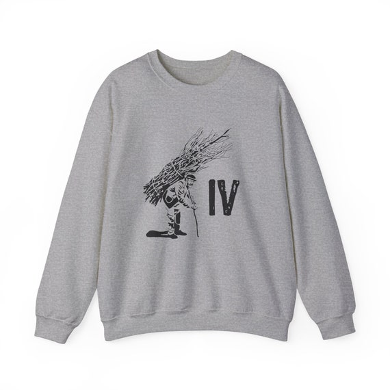 Led Zep IV Unisex Heavy Blend Crewneck Sweatshirt Rock Music Shirt Gift for Friend Rock Music Shirt Led Zep Led Zeppelin Etsy UK