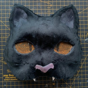 brown therian cat mask