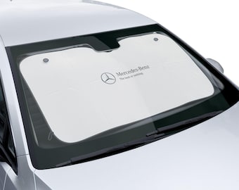 Mercedes-Benz UV-Schutz-Auto-Sonnenschutzrollos - Schlankes Design, Hitzeschild, Autozubehörgeschenk