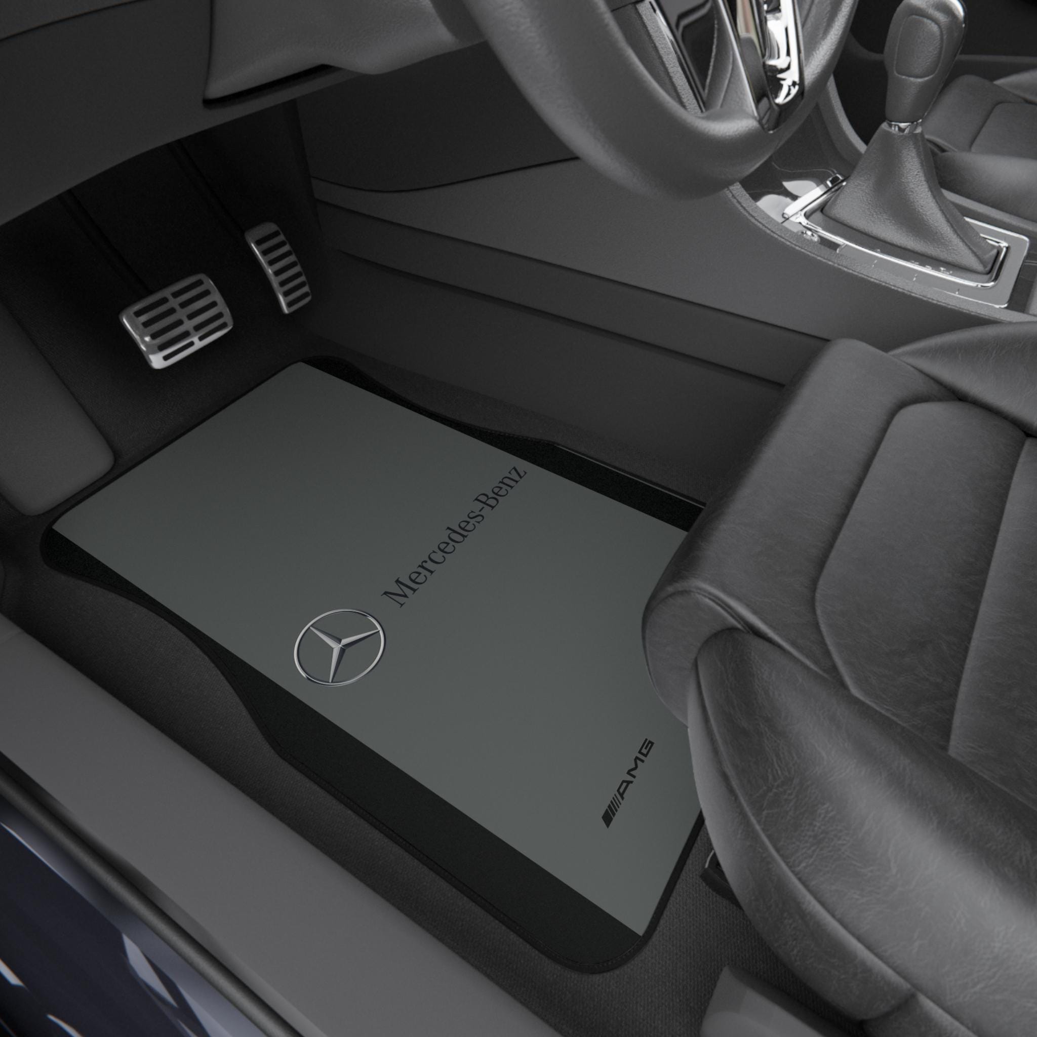 Mercedes-Benz Accesoires Luxus Allwetter Fußmatten Set | Personalisierte Autozubehör | Geschenk für Fahrer