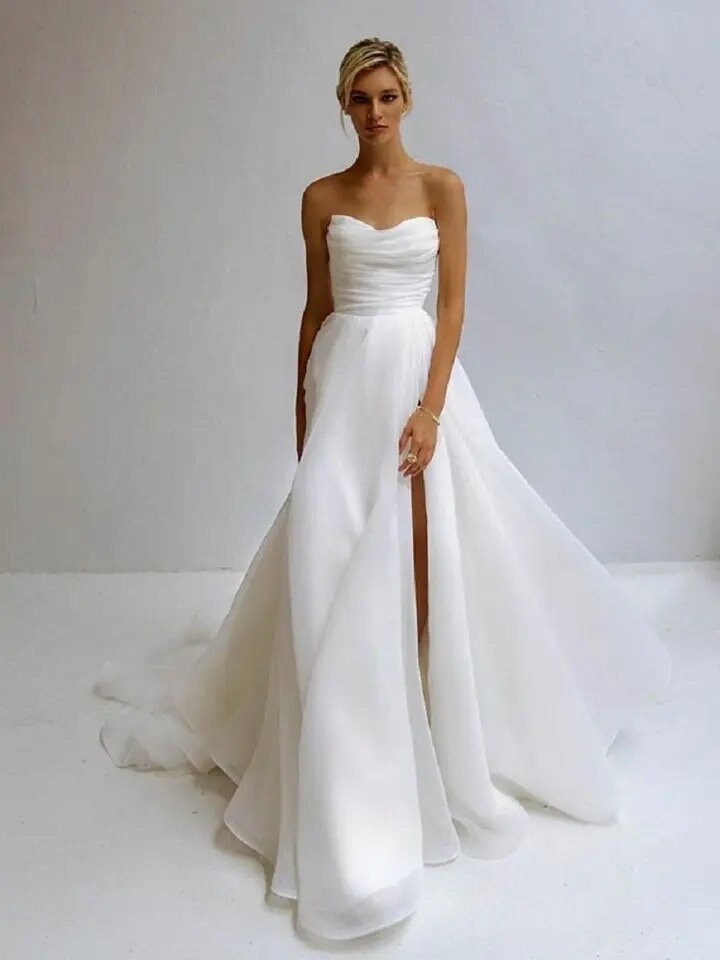 Split Wedding Dress -  UK