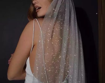 Sparkling Bridal Wedding Veil