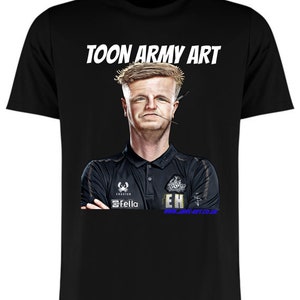 Toon Army Art Caricature of Eddie Howe