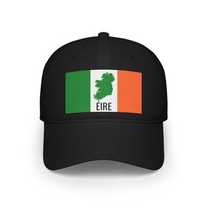 Casquette de baseball drapeau tricolore irlandais de l'Irlande, chapeau de la fierté irlandaise, casquette réglable, coiffure de la Saint-Patrick, casquette verte blanc orange
