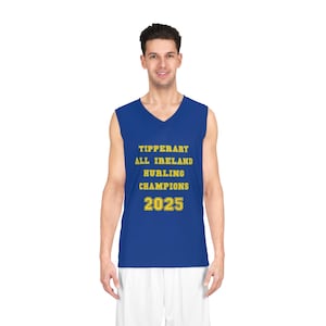 Tipperary All Ireland Hurling Champions 2025 Tee-Shirt, Sports Shirt, Athletic Top, Game Day Apparel, Sportswear