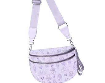 Villains Purple Crossbody Bag – Disney-Inspired Purse, Gothic Witchy Bag
