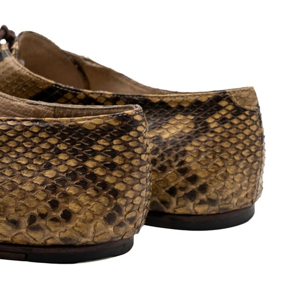 Prada Python Snake Skin Handmade Women’s Vintage … - image 9